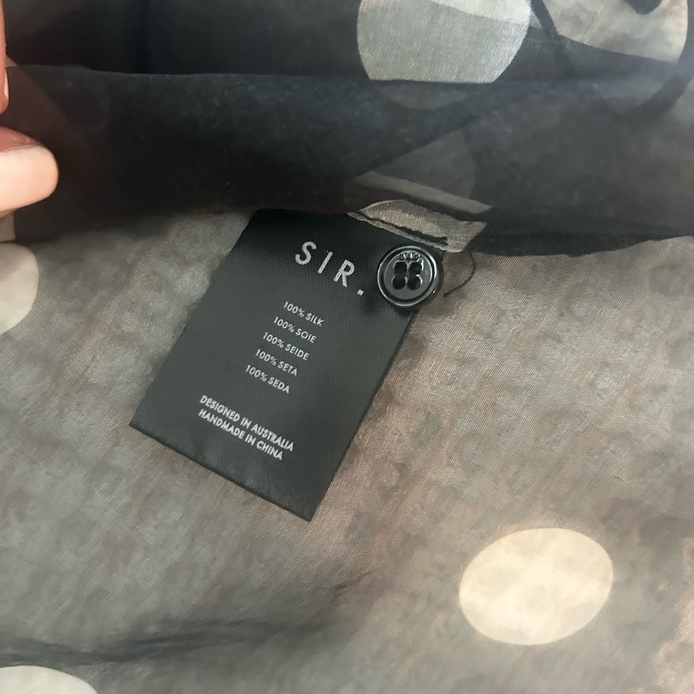 SIR. the label Margo mini dress with no slip - Picture 7 of 9
